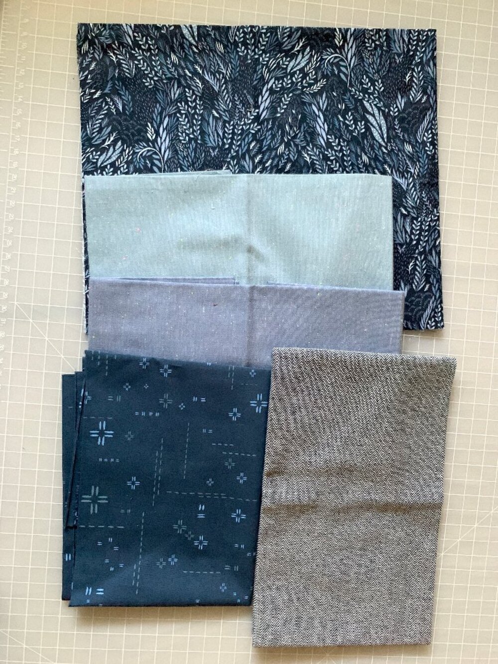 Bundle of Fabric - Generally Blue